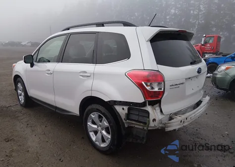 2015 Subaru Forester 2.5I Limited z USA, uszkodzony, nr VIN JF2SJAHC8FH500042
